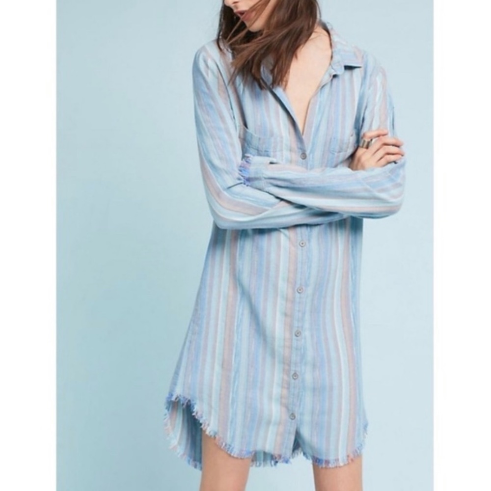 Anthropologie Button Down Dress